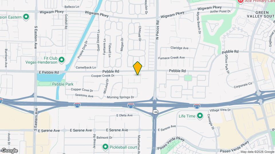 3285 Cooper Creek Dr Map and Location Details