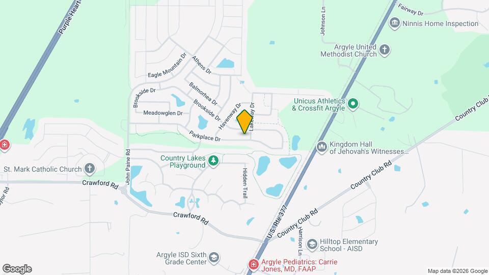 5108 Parkplace Dr Mapa y Detalles de la Ubicación