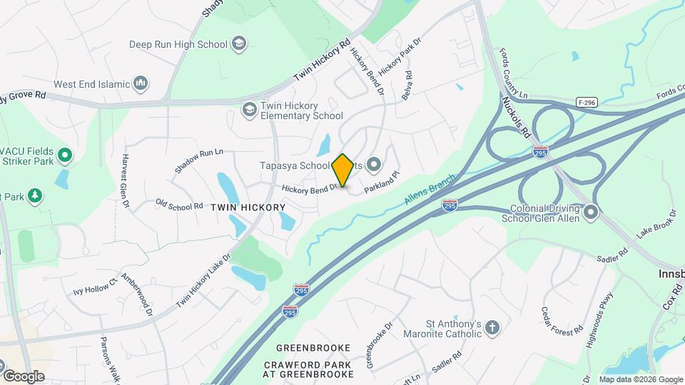 805 Parkland Pl Map and Location Details