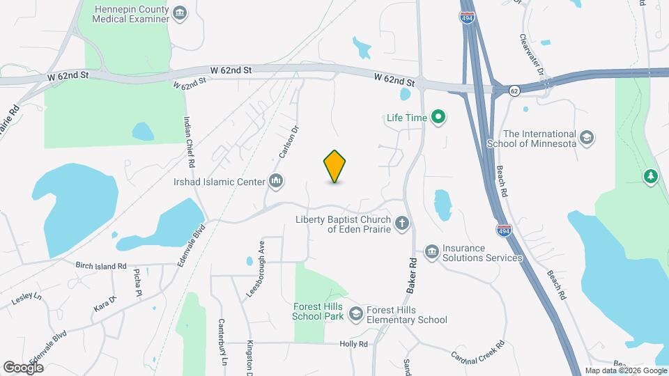 Tanager Creek Townhomes Mapa y Detalles de la Ubicación