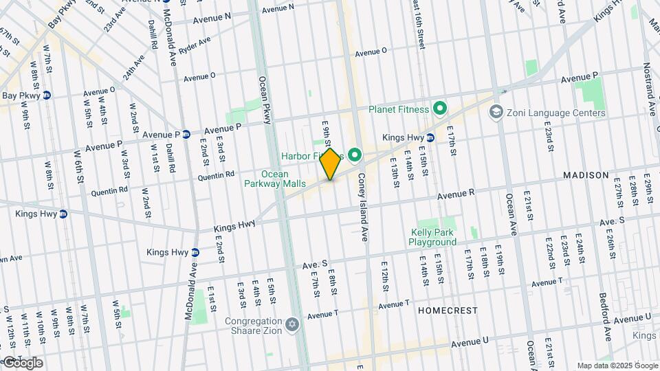 814 Kings Hwy Mapa y Detalles de la Ubicación