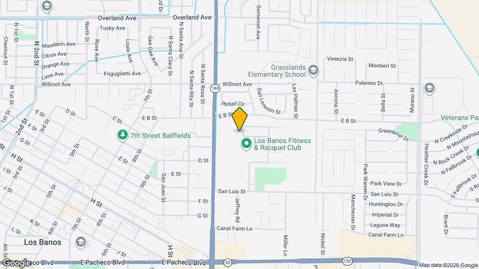 1519 St James Dr Map and Location Details