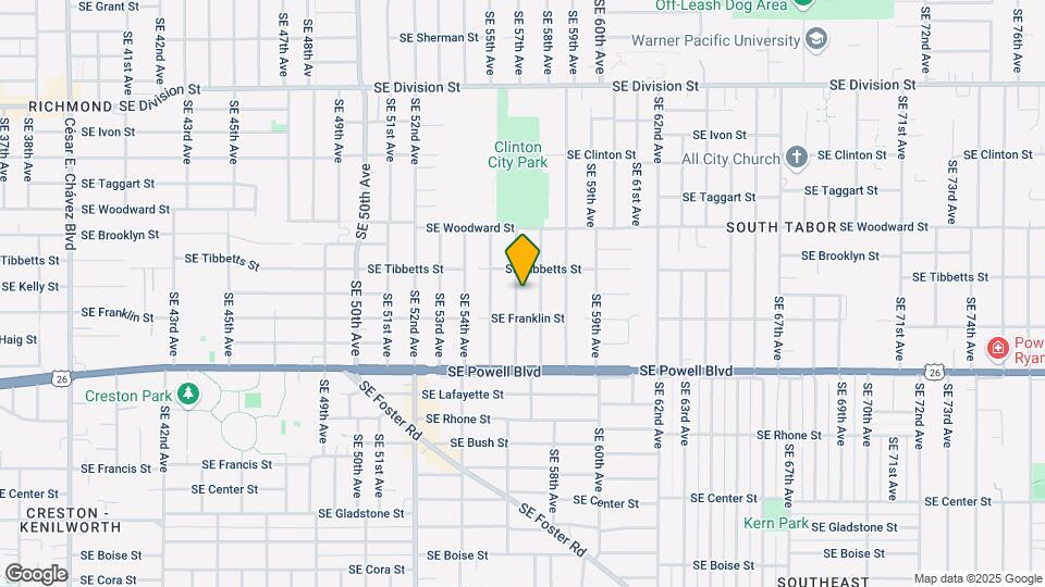 3202 SE 56th Ave Map and Location Details