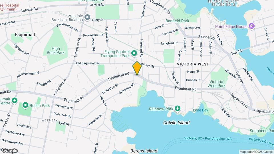 801 Esquimalt Rd Map and Location Details