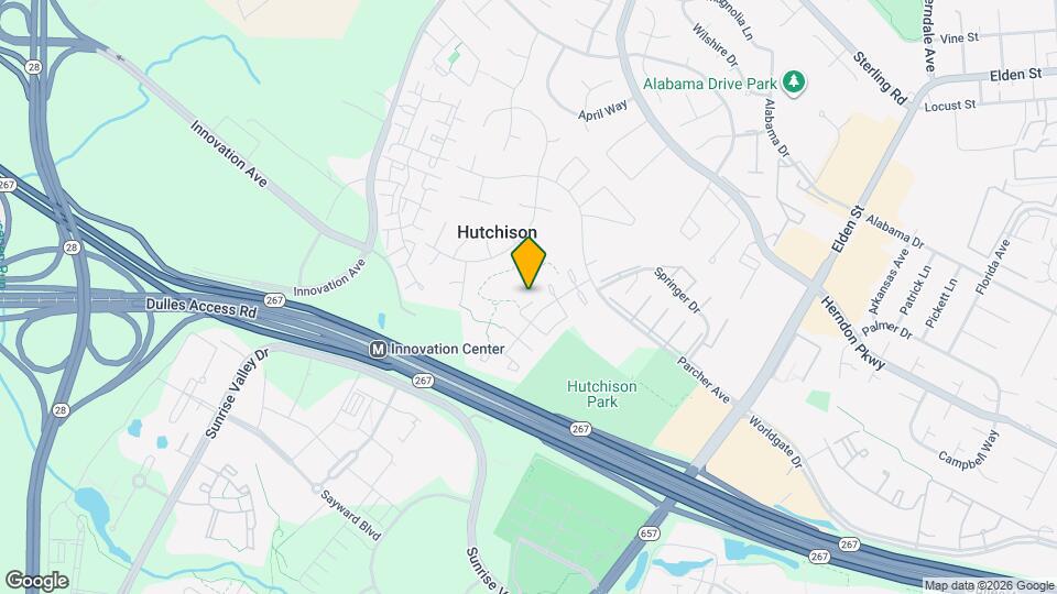 13373 Hungerford Pl Map and Location Details