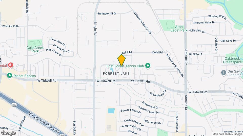 5800 Lumberdale Rd Map and Location Details