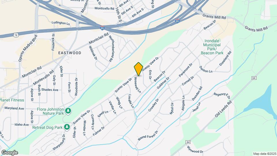 501 Rosewell Ln Map and Location Details