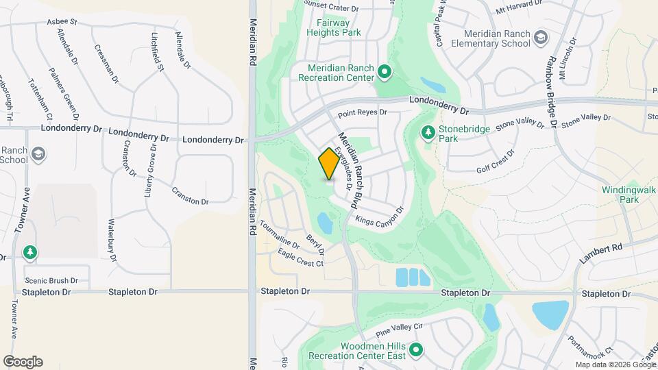9904 Antler Creek Dr Map and Location Details