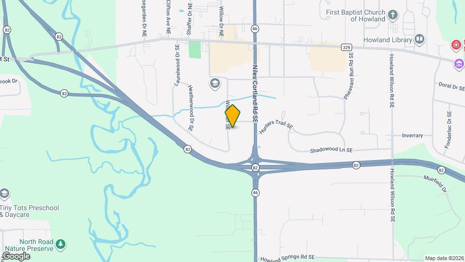 535 Willow Dr SE Map and Location Details