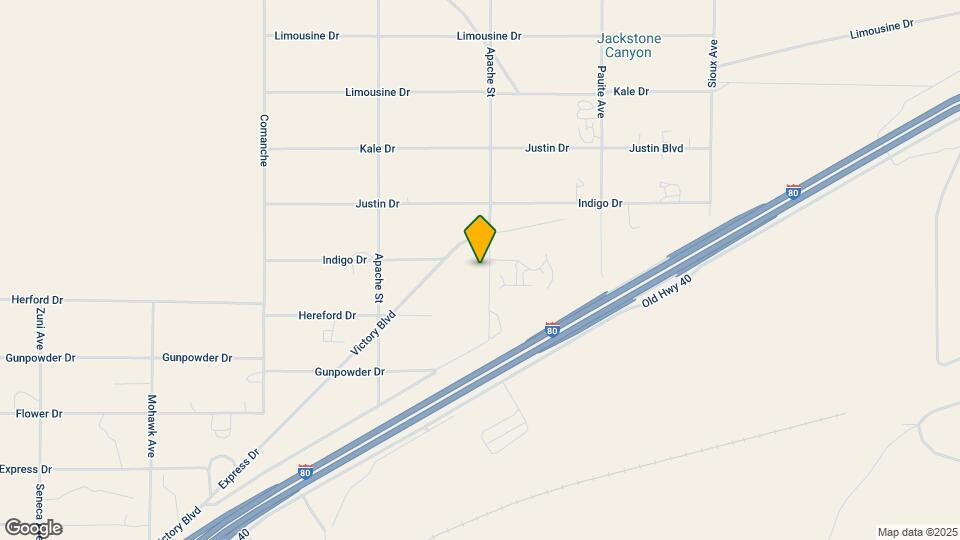 5368 Paiute Ave Map and Location Details