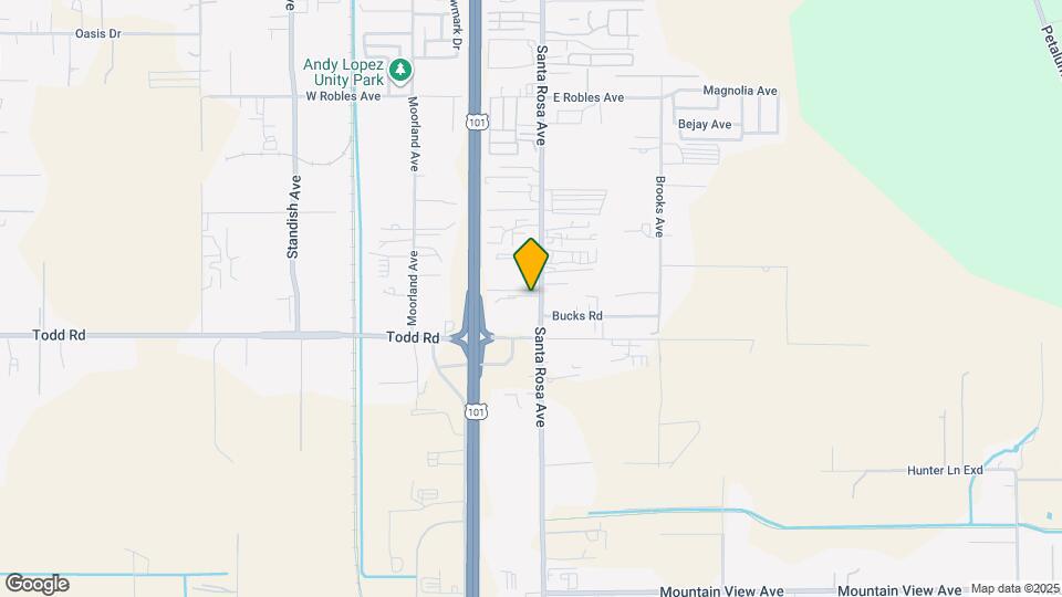 3753 Santa Rosa Ave Map and Location Details