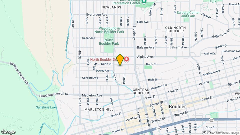 948 North St Map and Location Details