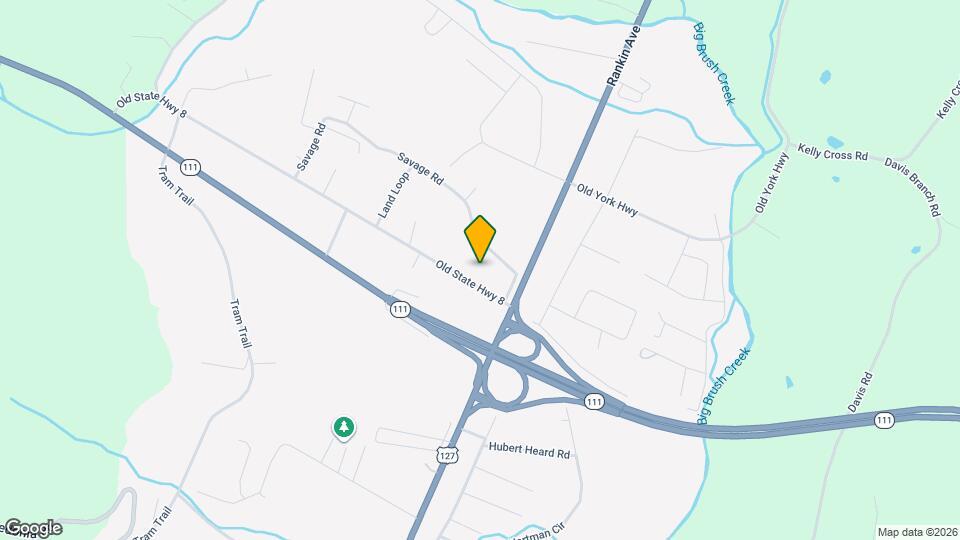 1039 Old State Highway 8 Map and Location Details