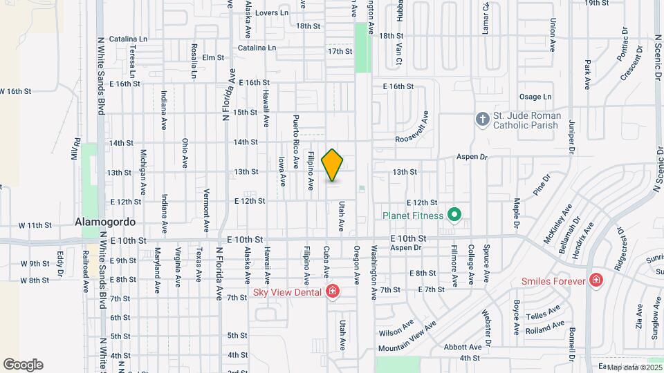 1216 Cuba Ave Map and Location Details