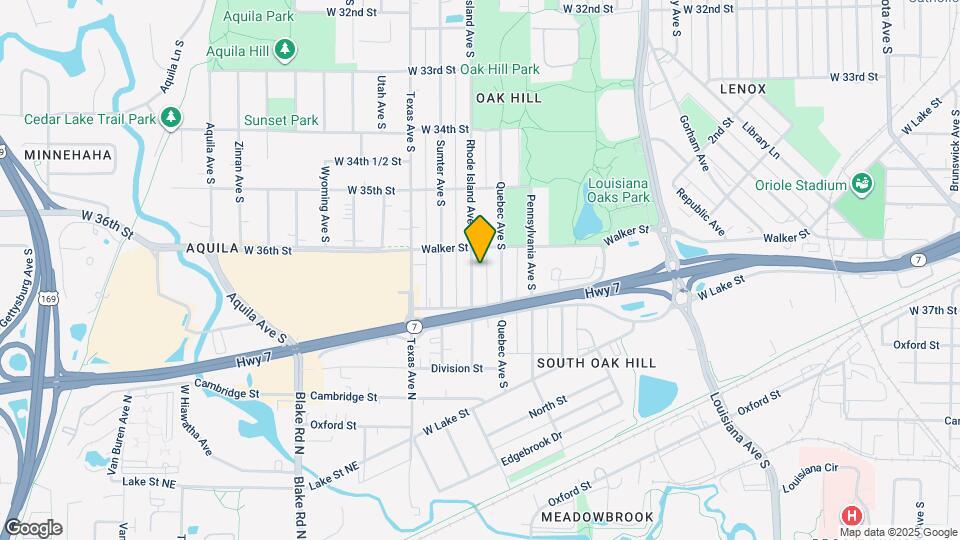 3613-3615 Rhode Island Ave S Map and Location Details