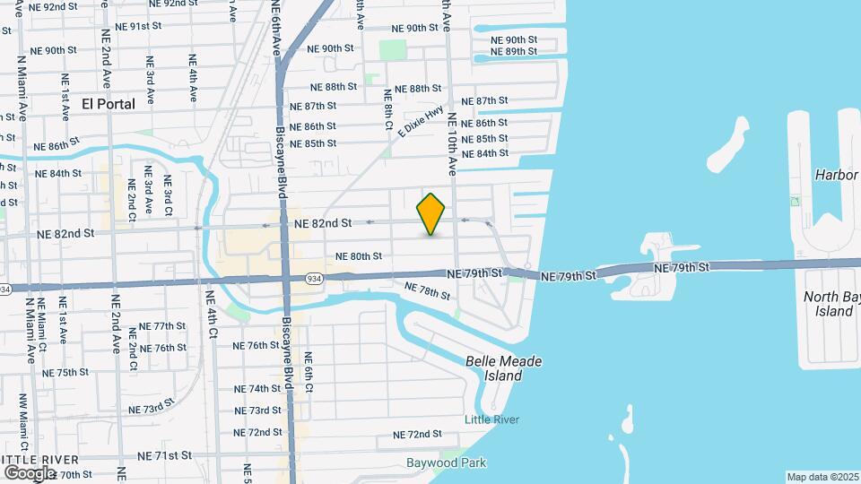910 NE 81st St Map and Location Details