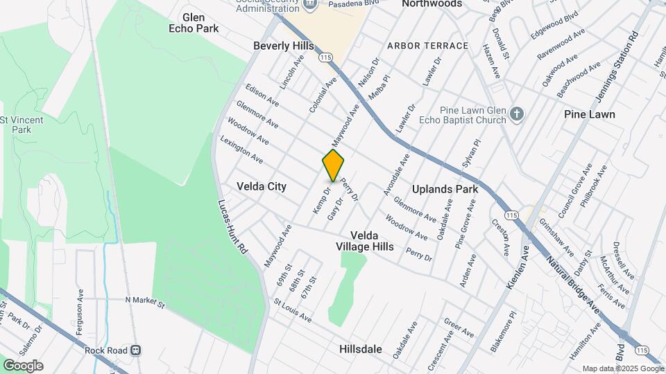 3114 Kemp Dr Mapa y Detalles de la Ubicación