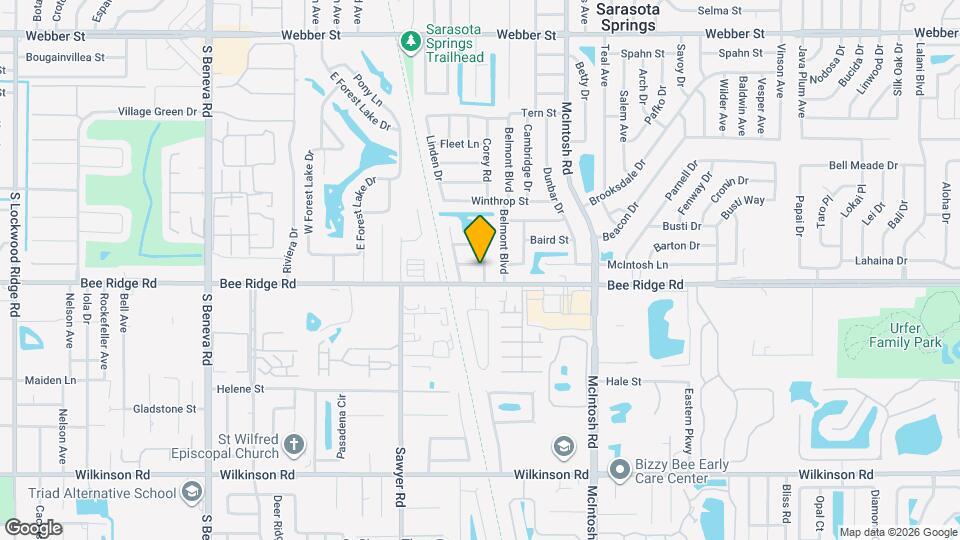 3806 Asbury Pl Map and Location Details