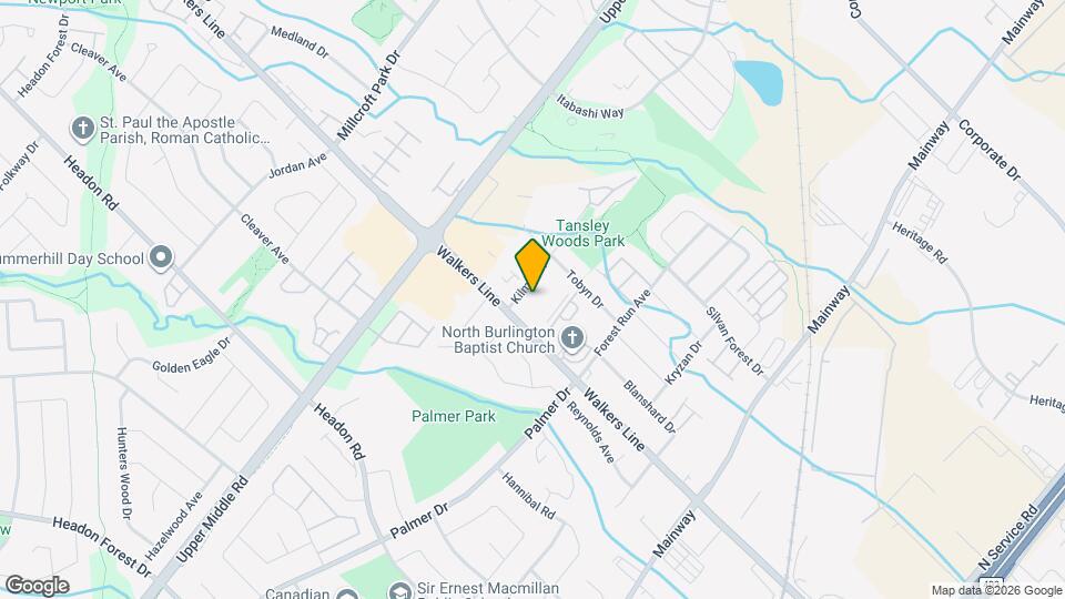 4006 Kilmer Dr Map and Location Details