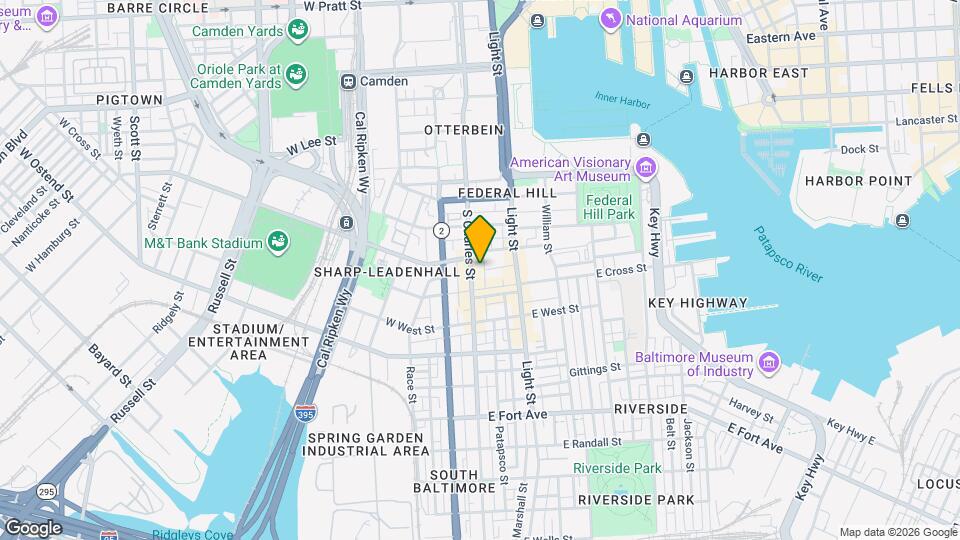 1028 Patapsco St Mapa y Detalles de la Ubicación