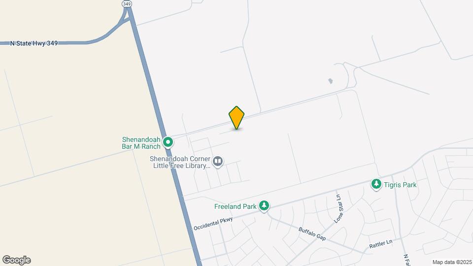 1404 Bajada St Map and Location Details