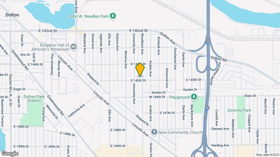 14444 Woodlawn Ave Map and Location Details