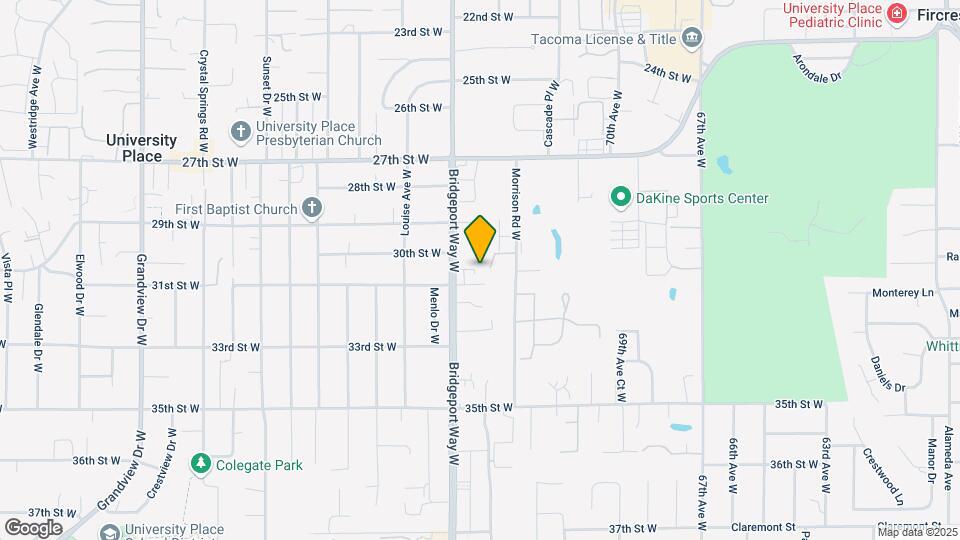 3011-3013 Bridgeport Way W Map and Location Details
