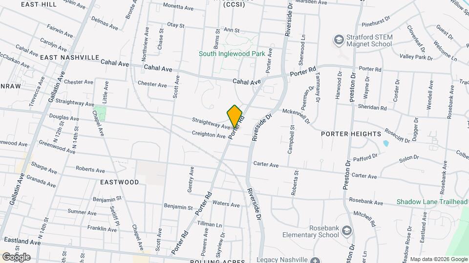 1417 Porter Rd Map and Location Details