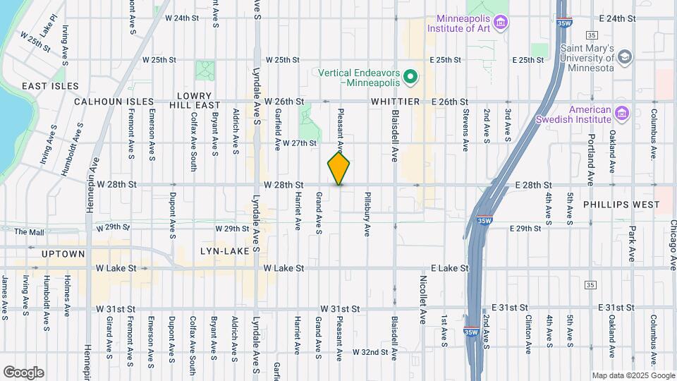 2806 Pleasant Ave Map and Location Details