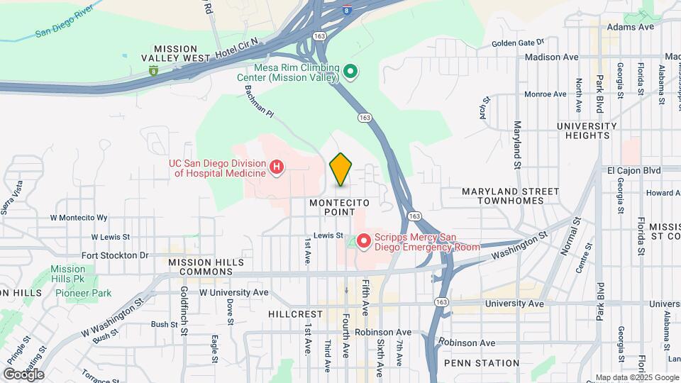 4209-4221 Third Ave Map and Location Details