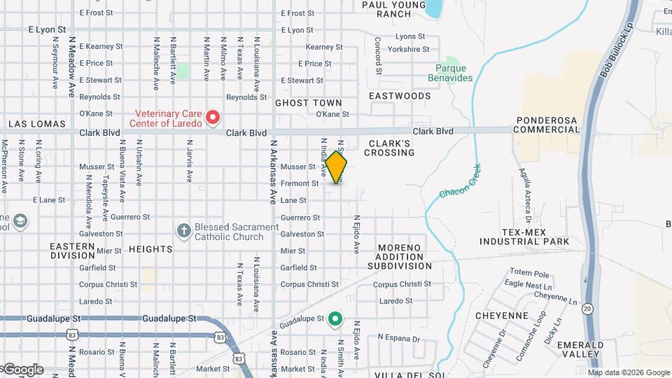 1918 N Smith Ave, Unit 1 Map and Location Details