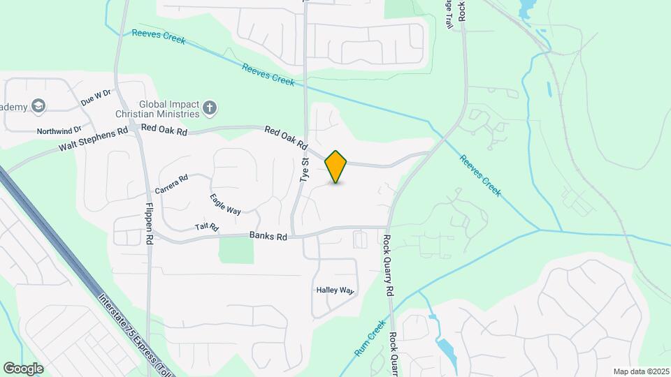 206 Brandon Ridge Cir Map and Location Details