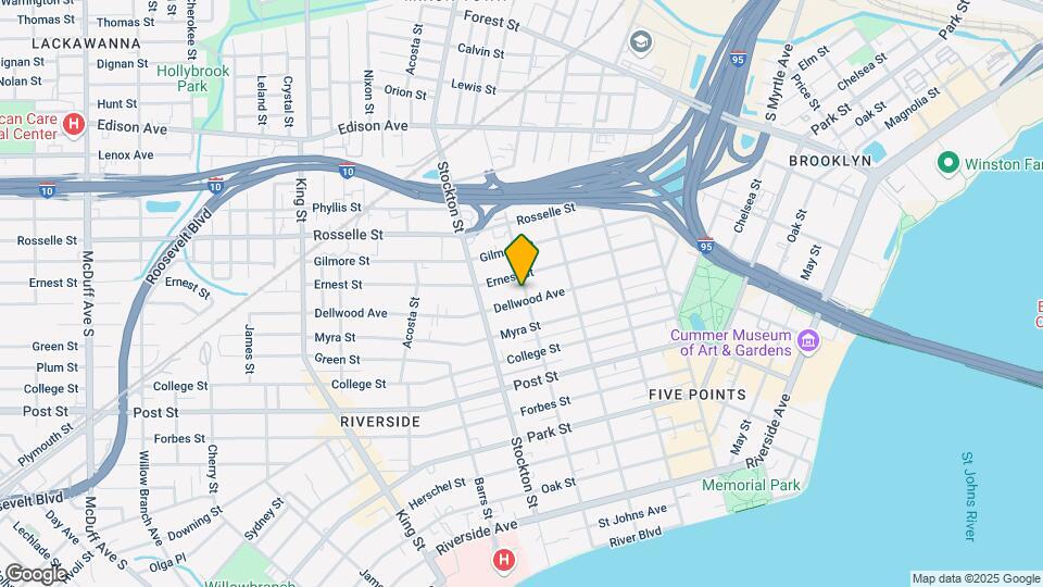 768 Osceola St, Unit A Map and Location Details