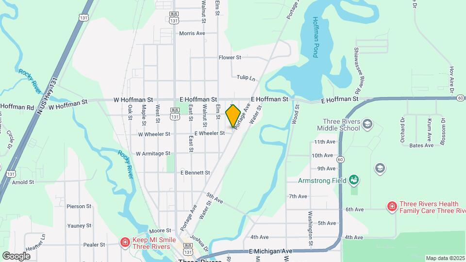 610 Pine St Map and Location Details