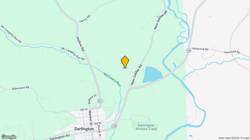 125 New Galilee Rd Map and Location Details