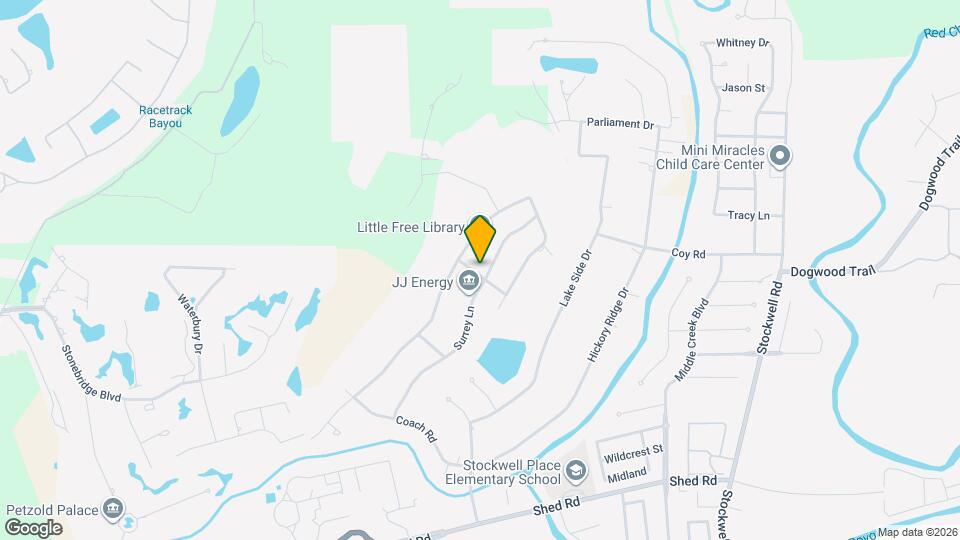 2201 Surrey Ln Map and Location Details
