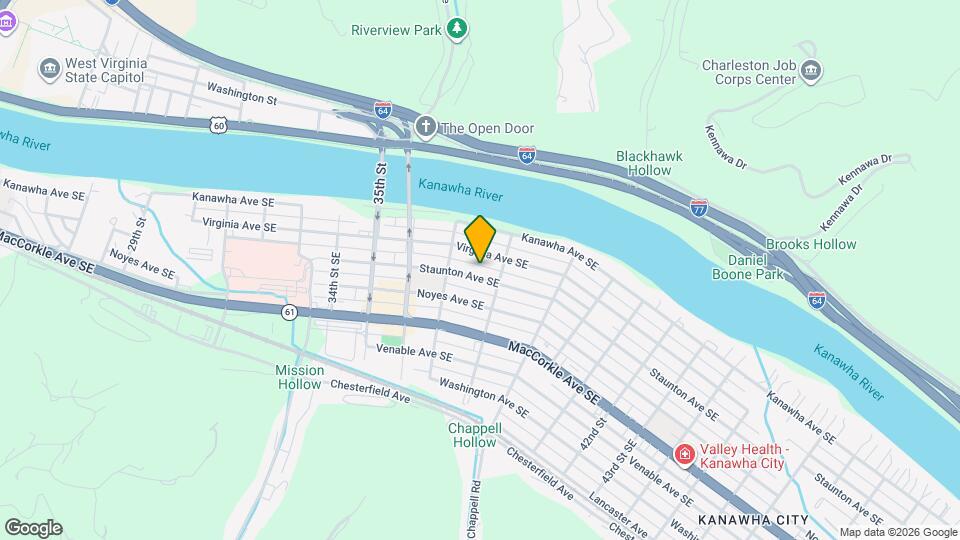 3714 Staunton Ave SE Map and Location Details