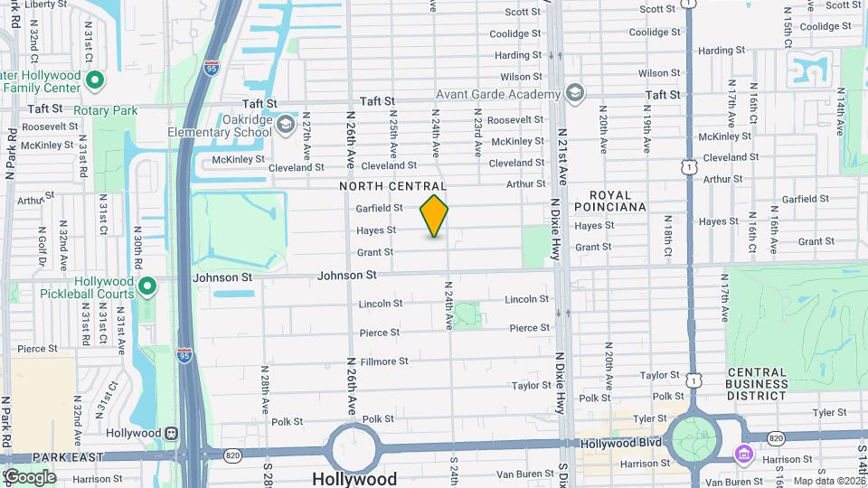 2415 Grant St Map and Location Details