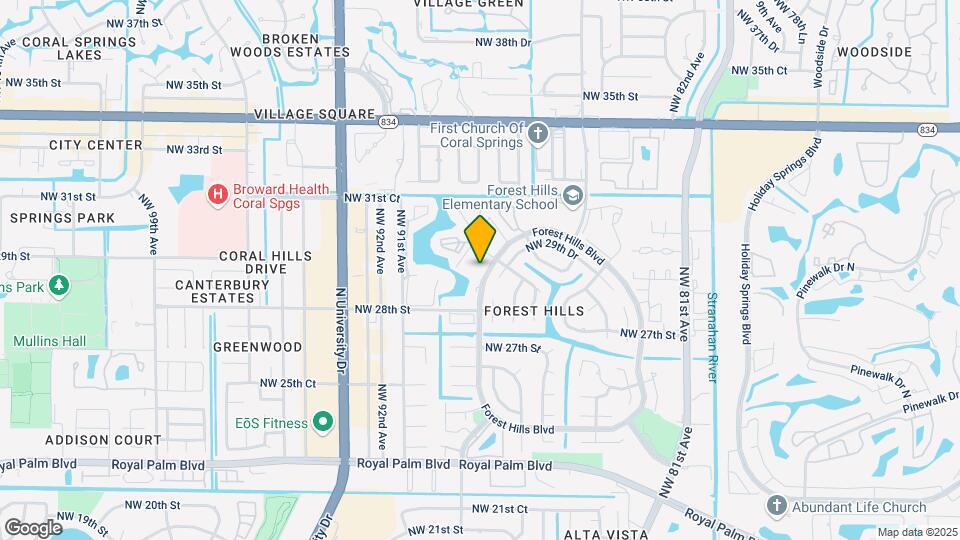 2940 Forest Hills Blvd Map and Location Details