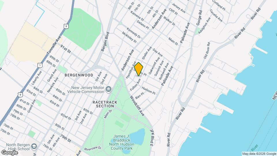 59 Fulton Ave, Unit 2nd Floor Apt Map and Location Details