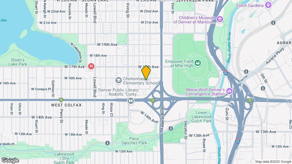 1583 Grove St Map and Location Details