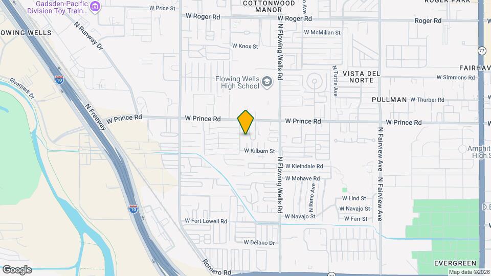 1465 W Prince Rd Map and Location Details