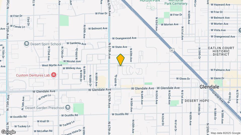 7143 N 66th Ave Mapa y Detalles de la Ubicación
