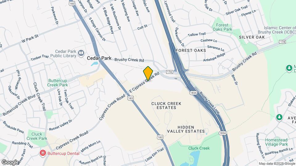 400 E Cypress Creek Rd Mapa y Detalles de la Ubicación