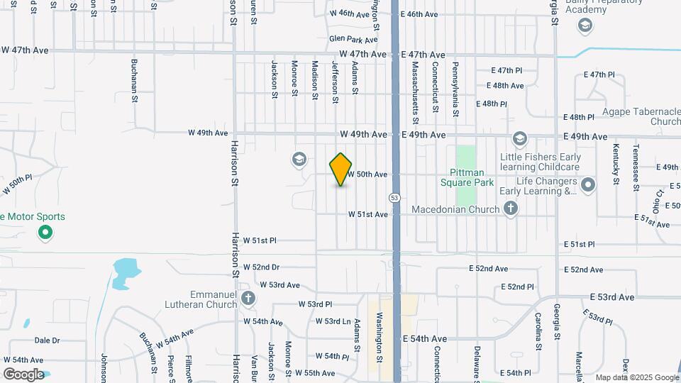 5041 Jefferson St, Unit 5041 Map and Location Details