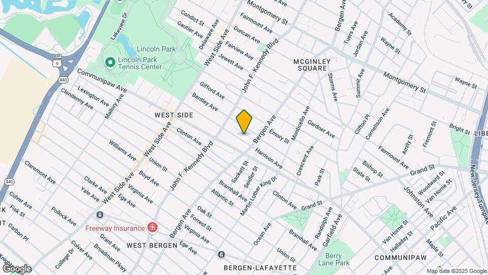 152 Harrison Ave-Unit -3 Map and Location Details