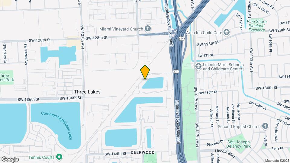 13425 SW 122nd Ave Map and Location Details