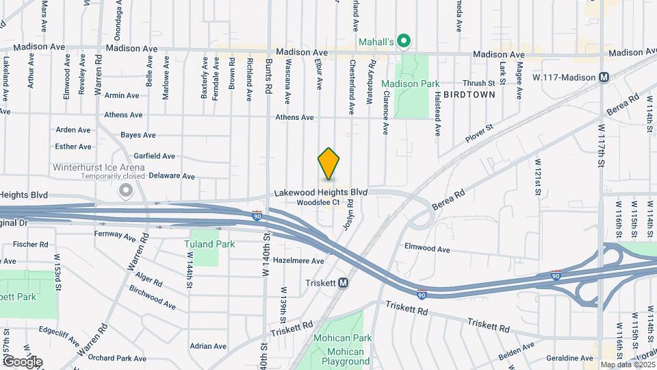2226 Lewis Dr, Unit (Upstairs) Map and Location Details