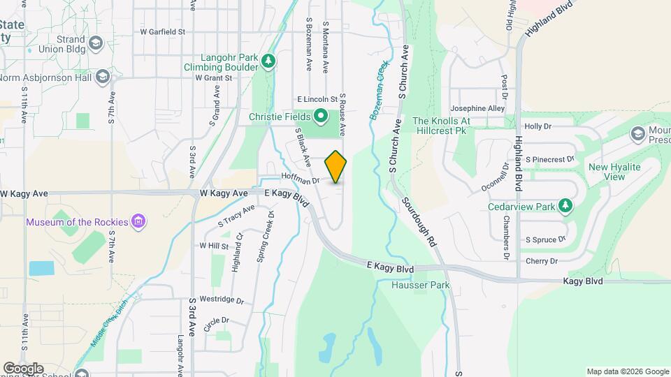 1805 S Rouse Ave Map and Location Details