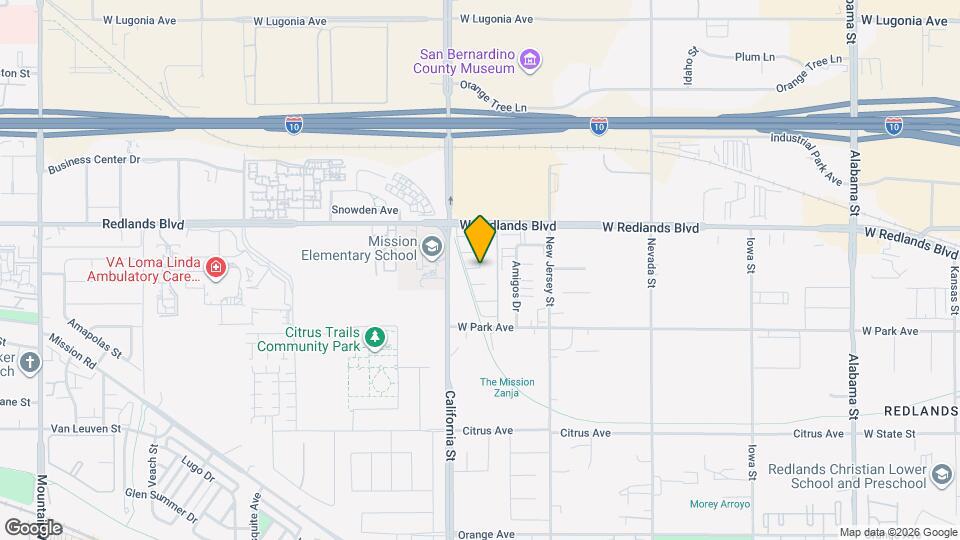 2061 W Redlands Blvd, Unit 22D Map and Location Details